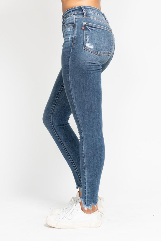 Judy Blue HW Skinny W/Destroy