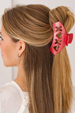 Load image into Gallery viewer, Red Sweet Talker Large Hair Clip *FINAL SALE*
