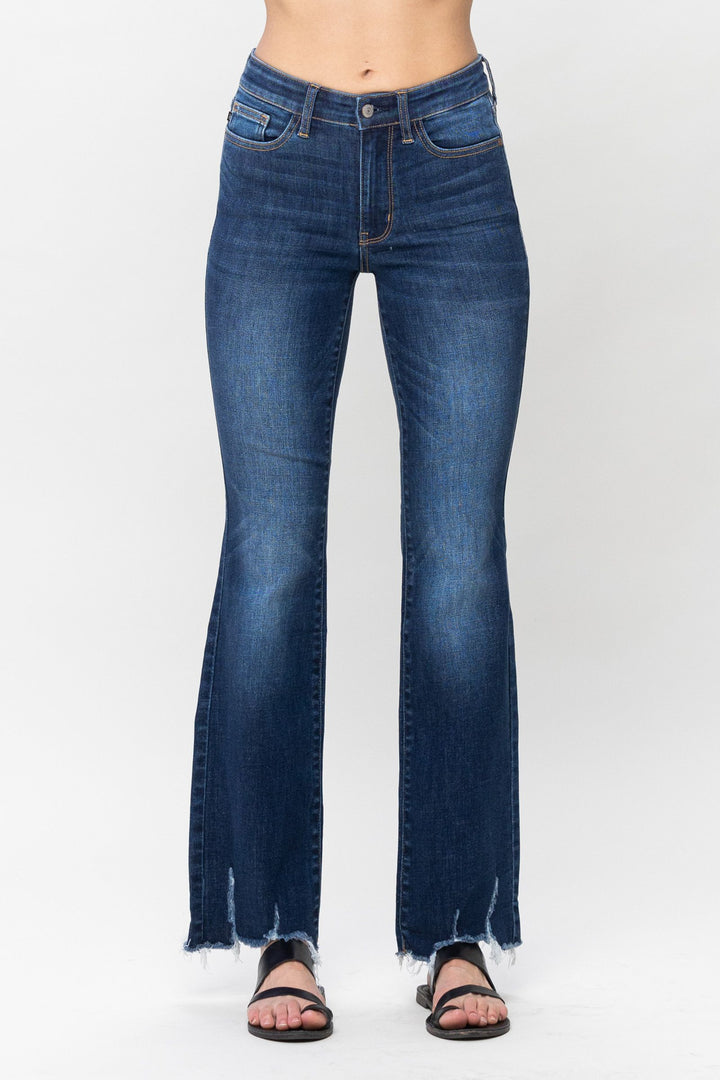 Judy Blue Mid-Rise Non Distressed Hem Bootcut *FINAL SALE*
