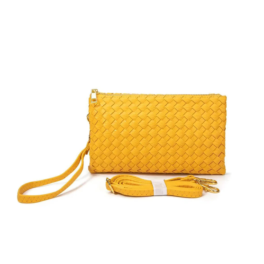 Kathy Woven 3 Compartment Handbag