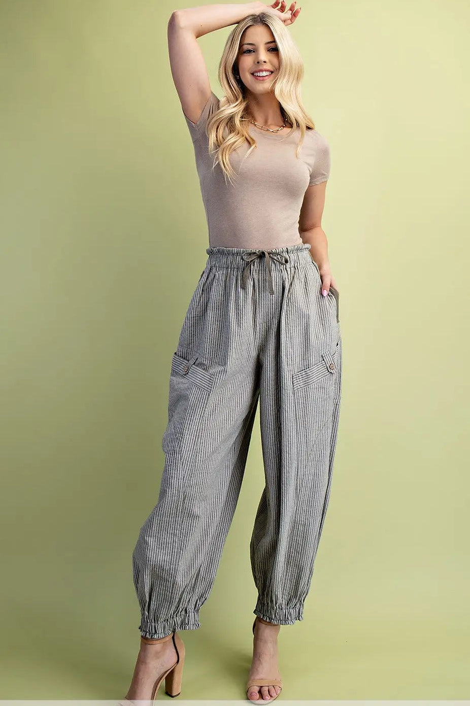 Olive Mix Pant