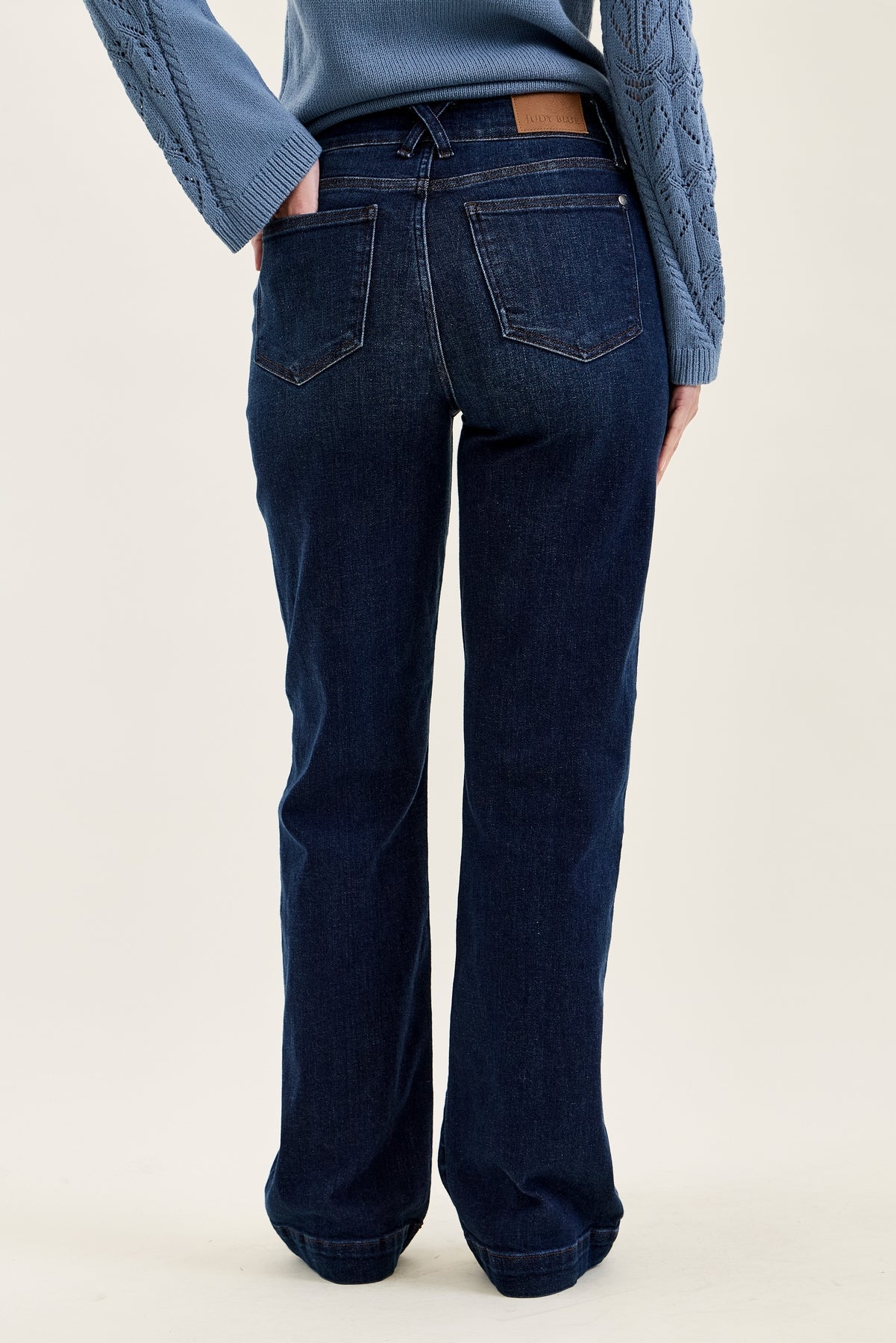 Judy Blue HW Trouser Wide Leg