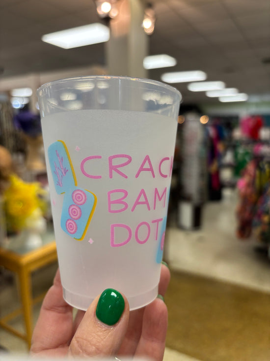 Crack Bam Dot Mahjong Party Cups