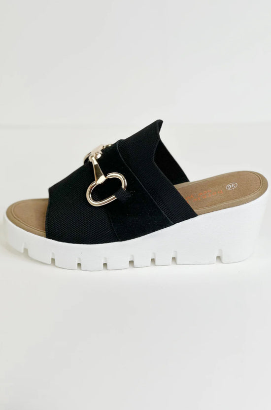 Bernie Mev Buckle Wedge *FINAL SALE*