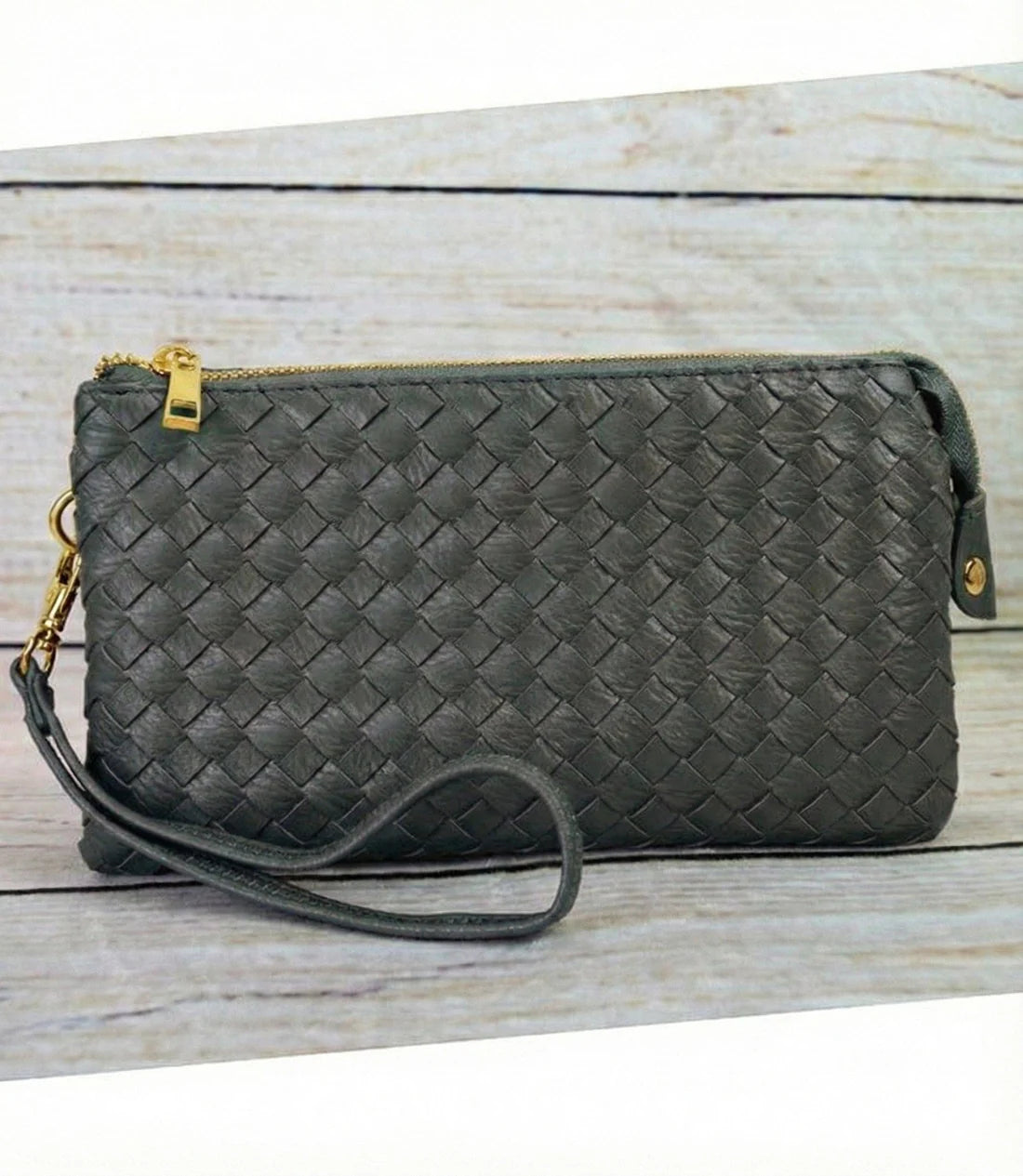 Kathy Woven 3 Compartment Handbag