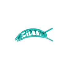 Load image into Gallery viewer, Square Flat Hair Clip | Small | Totally Turquoise
