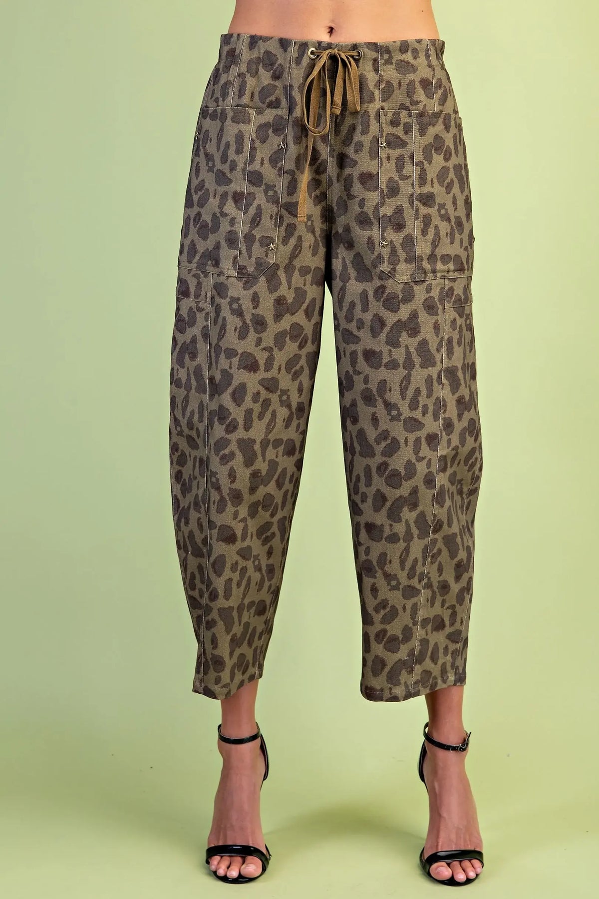 Star Studded Barrel Pant