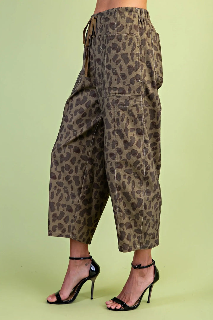 Star Studded Barrel Pant