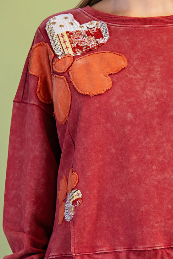 Blooming Beauty Pull Over