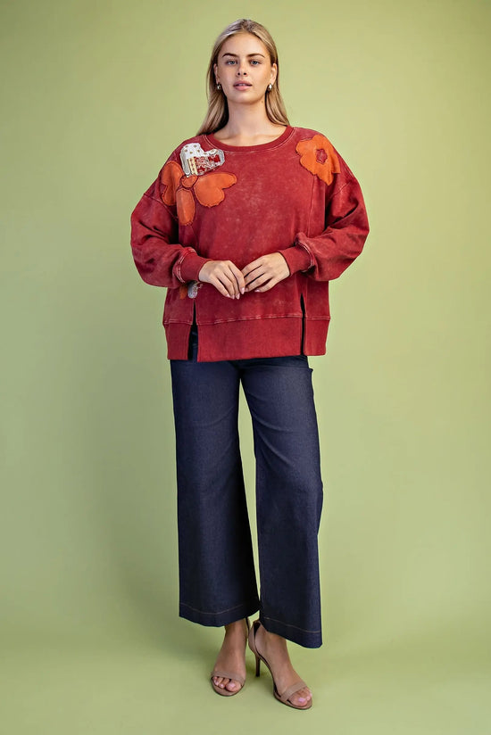 Blooming Beauty Pull Over
