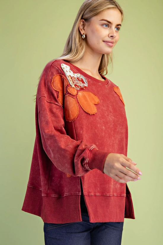 Blooming Beauty Pull Over
