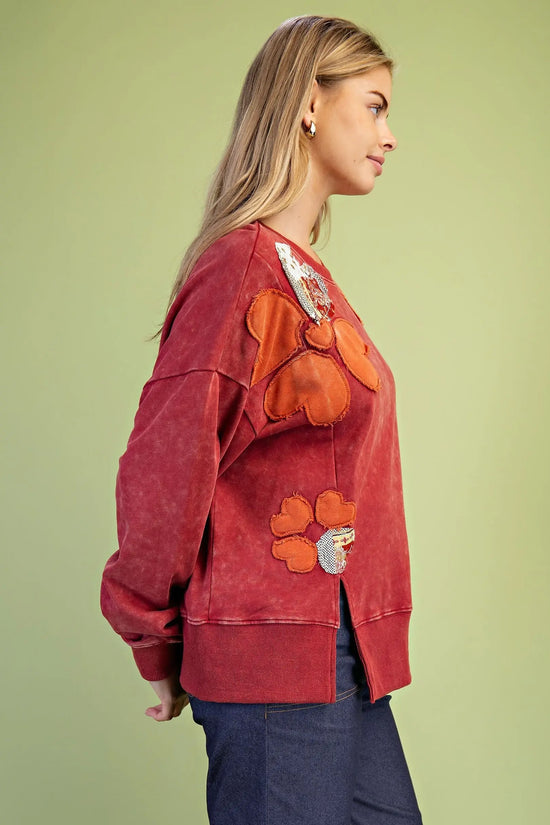 Blooming Beauty Pull Over