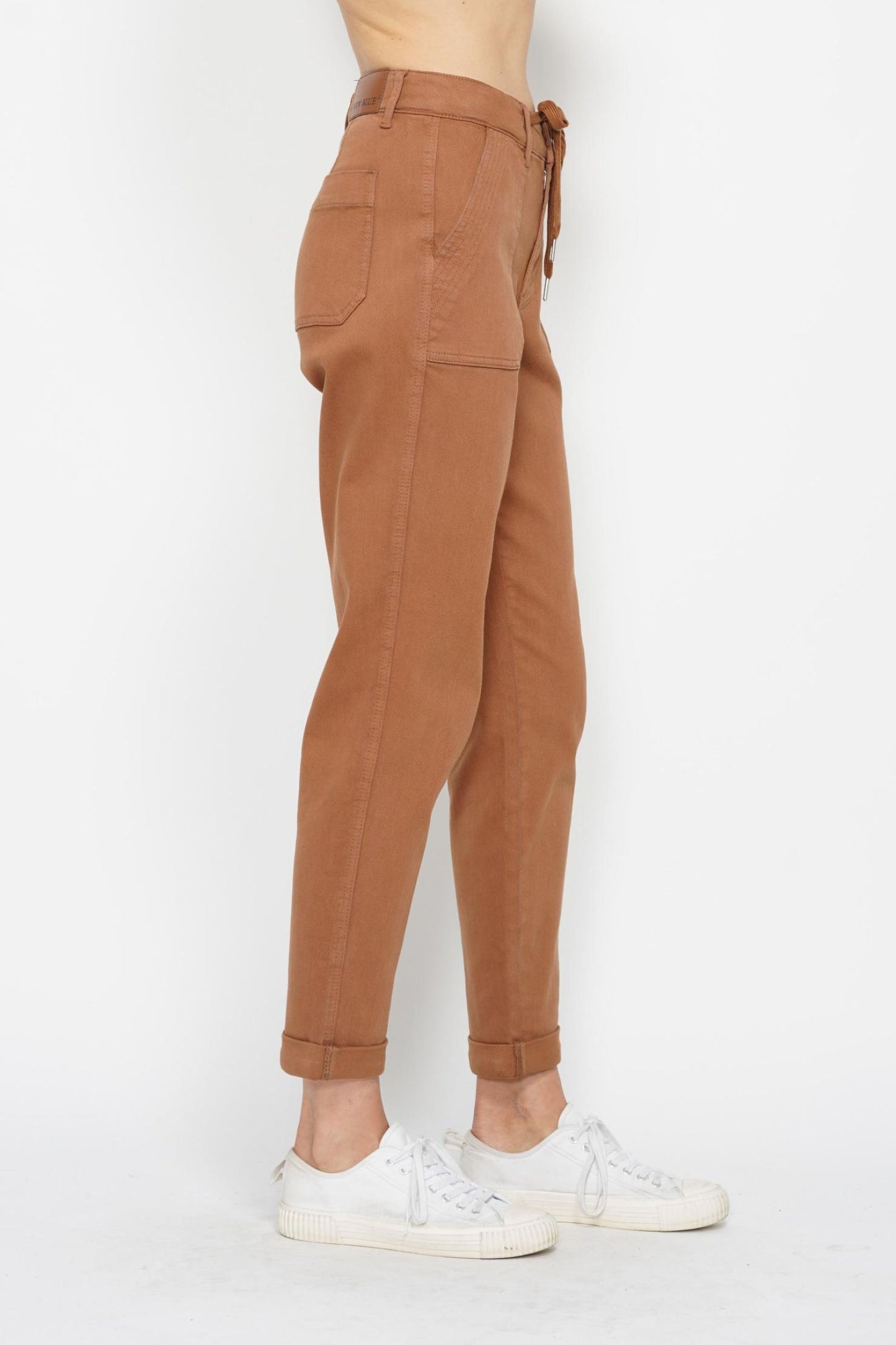 Judy Blue HW Garment Dyed Cuffed Jogger *FINAL SALE*