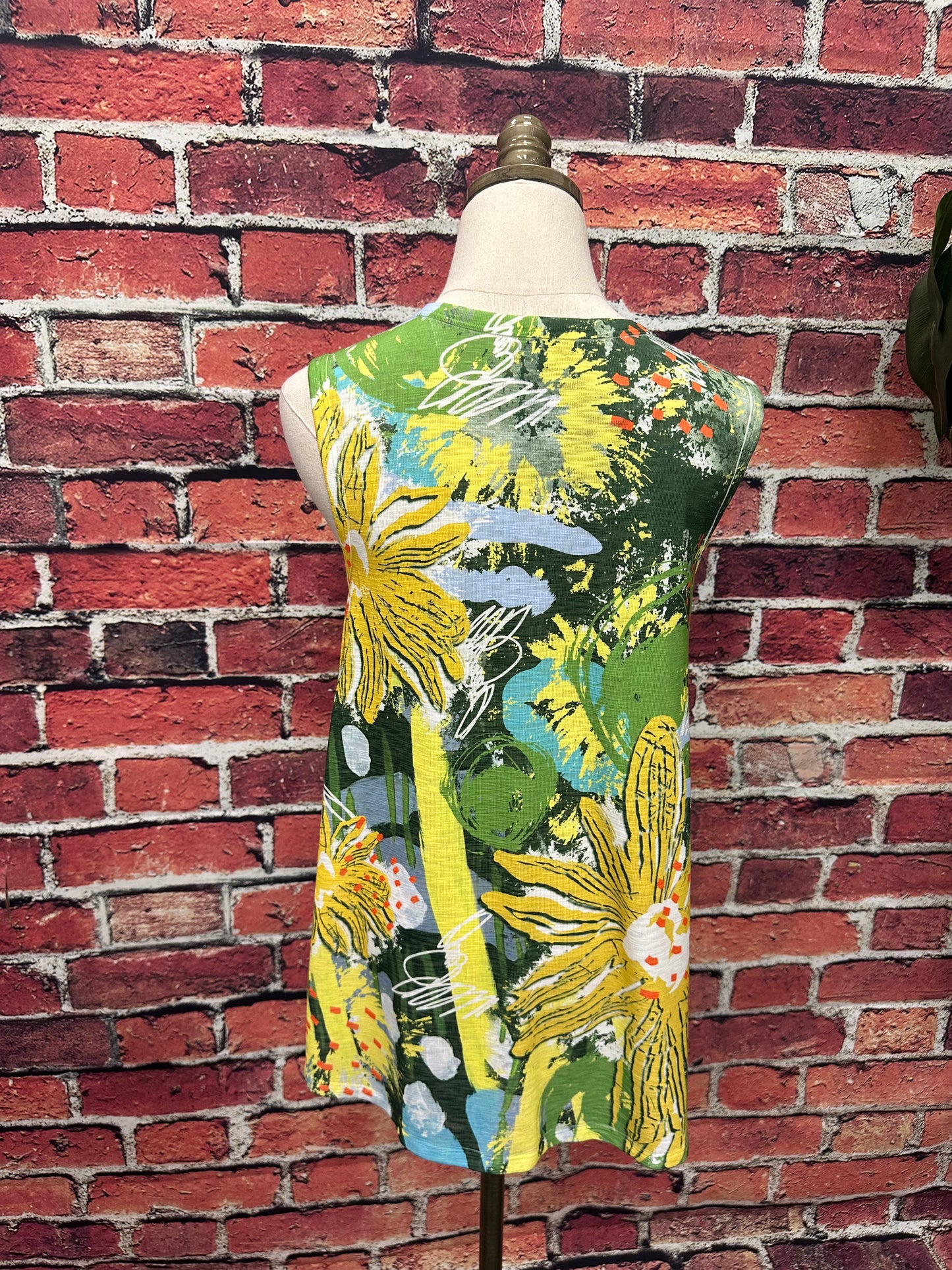 Tropical Bloom A-Line Tank *FINAL SALE*