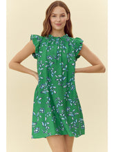 Load image into Gallery viewer, Flower Chiffon Dress
