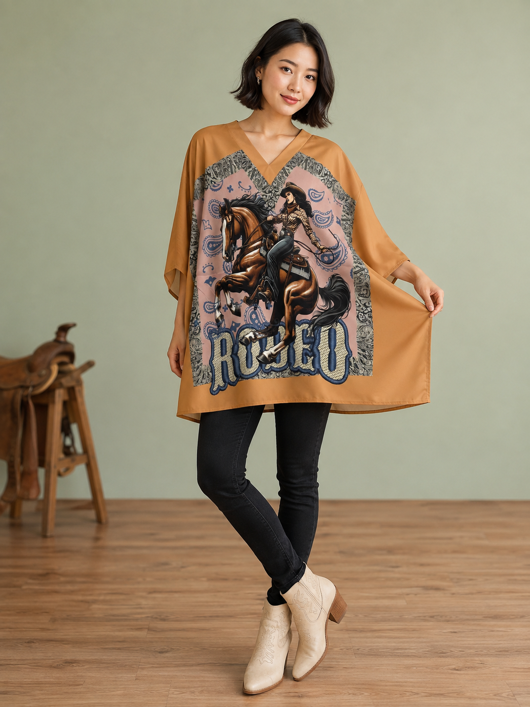 Western Ponchos