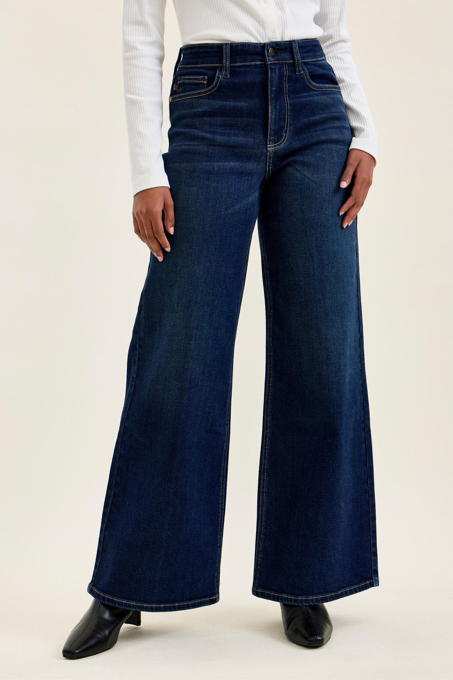 Judy Blue Lux Retro Wide Leg Pant