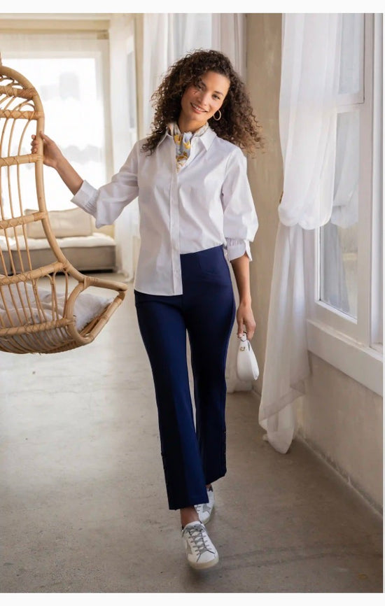Stella Kick Flare With Welt Pockets