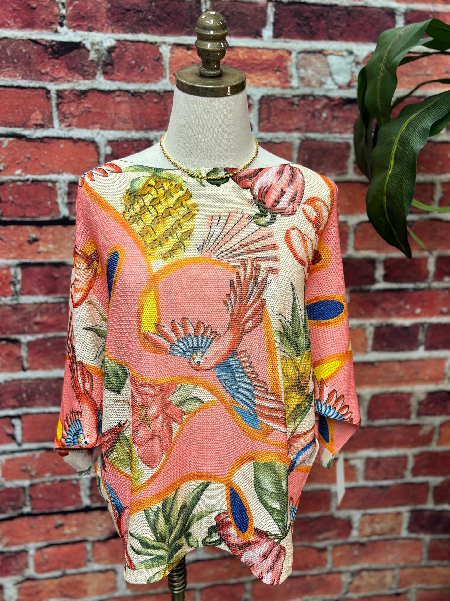 Made in Italy Artistic Lightweight Sweater