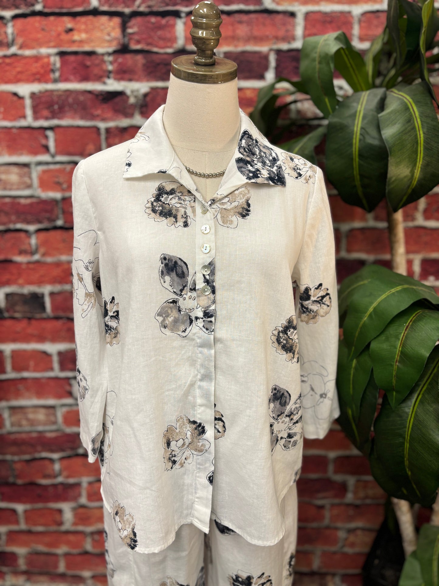 Watercolor Floral Swing Shirt