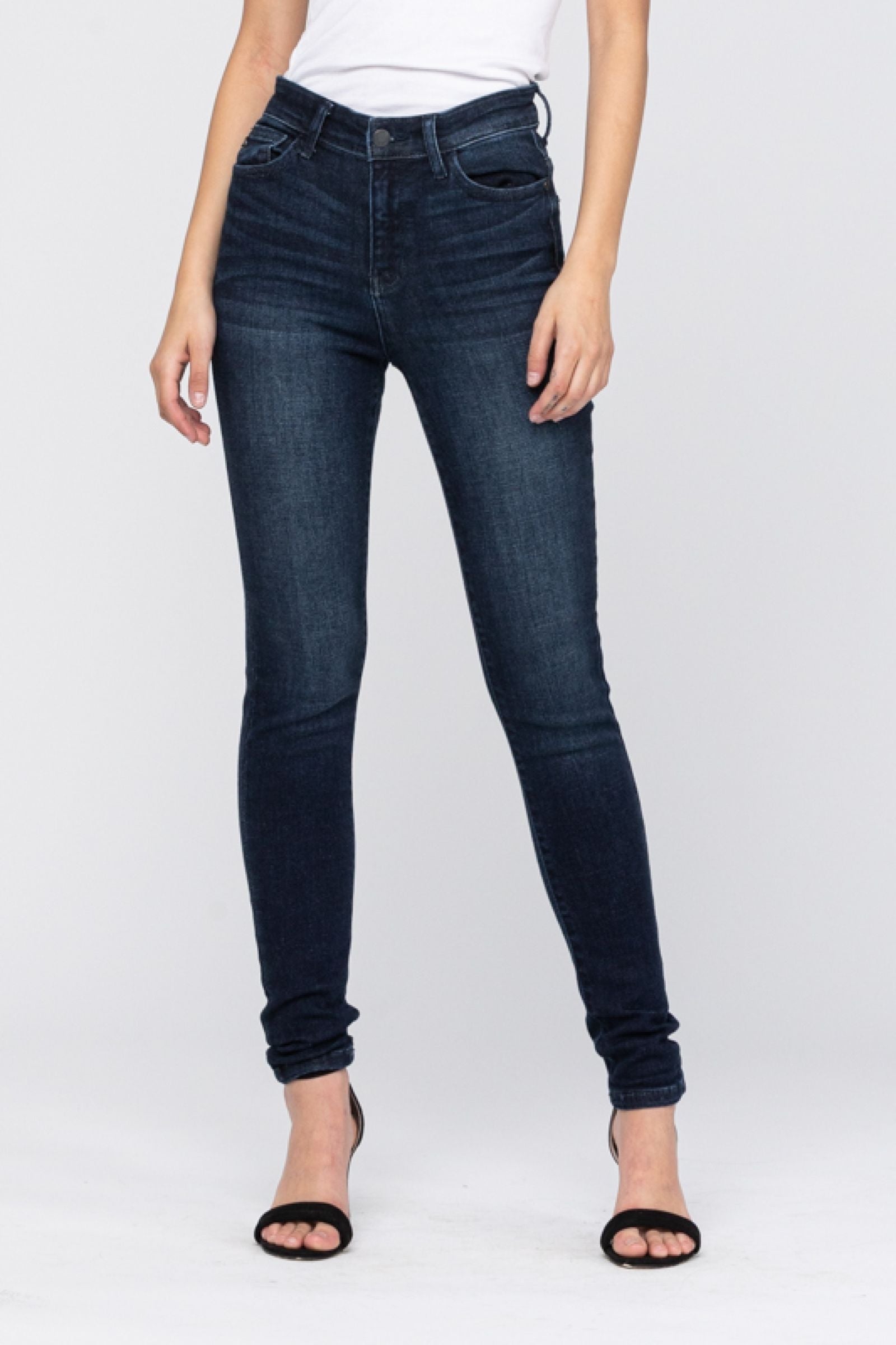 Judy Blue Hi Rise Super Dark Skinny Jean