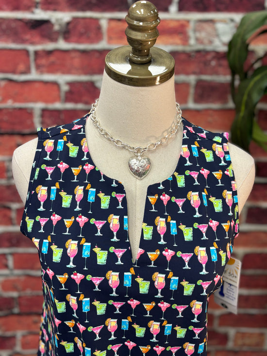 Sleeveless Key Hole Top