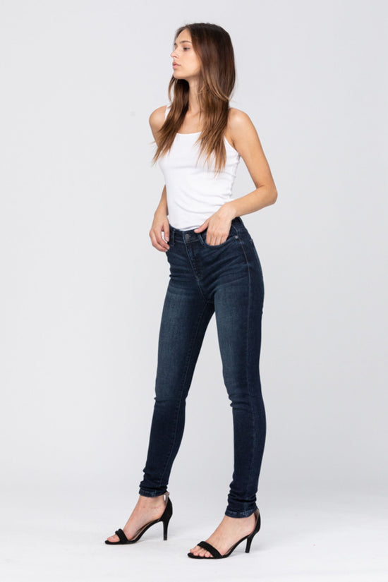 Judy Blue Hi Rise Super Dark Skinny Jean