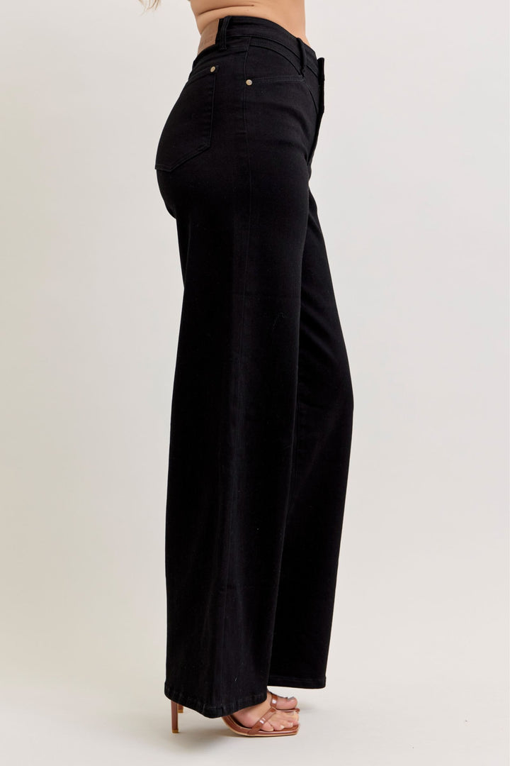 Judy Blue HW Retro Wide W/Front Yoke