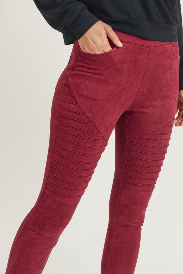 Going For A Ride Suede Leggings *FINAL SALE*