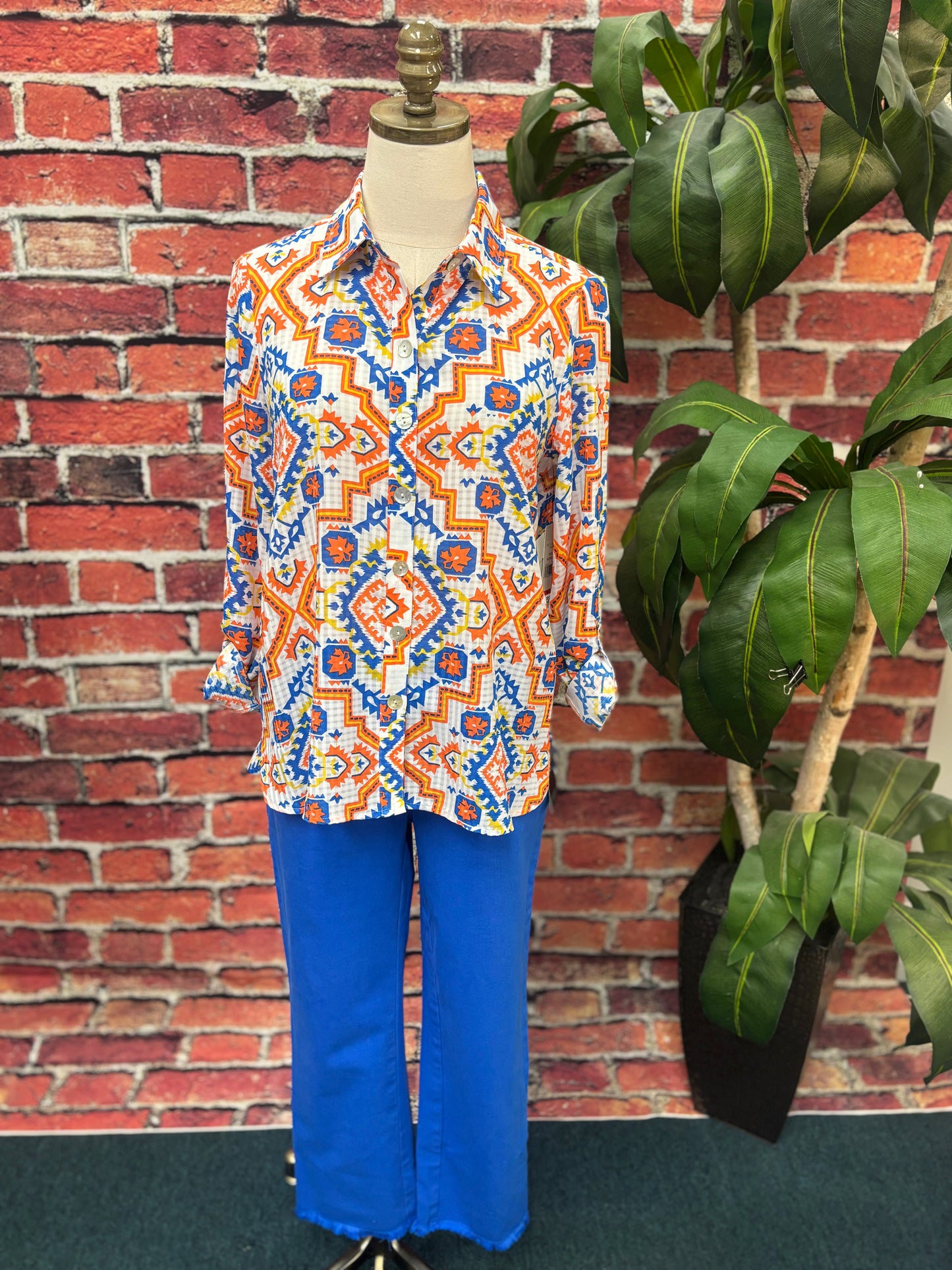 Pull On 5 Pocket Crop Pant