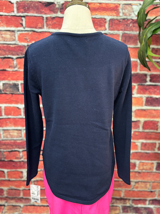 Knitted Scoop Neck Sweater