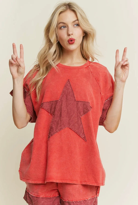 Vintage Star Lounge Top