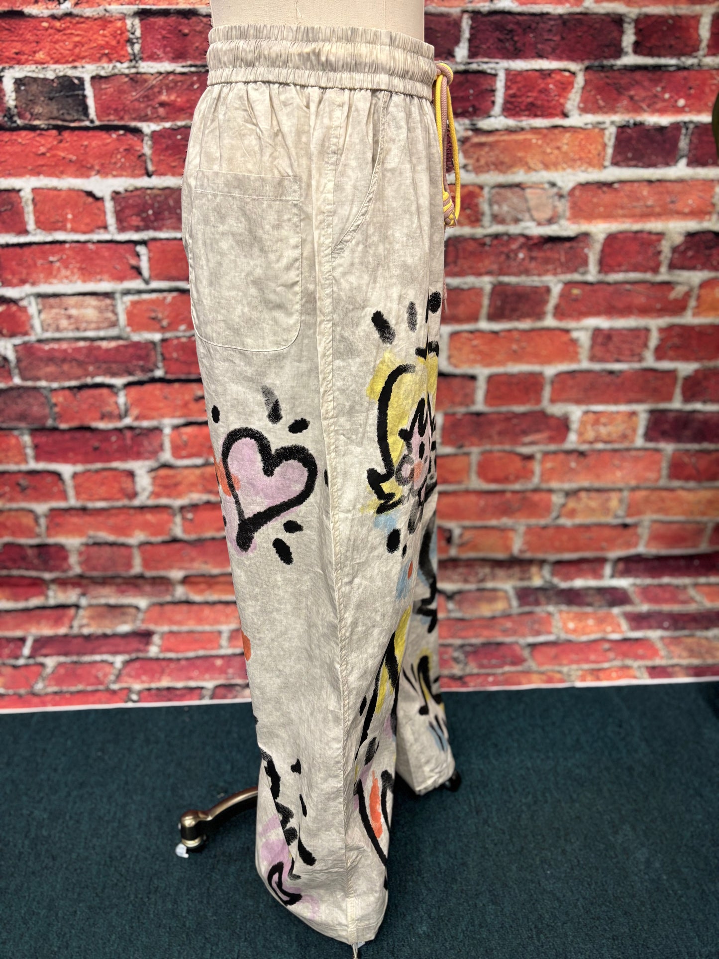 Abstract Art Utility Pant