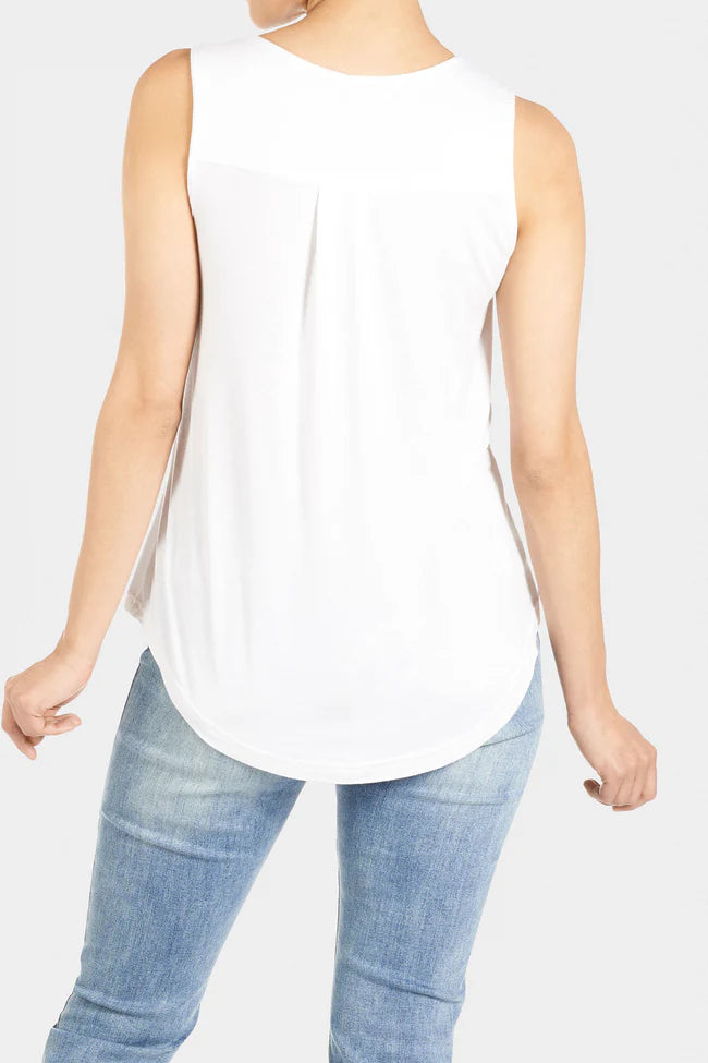 Erin Pleat Back Tank