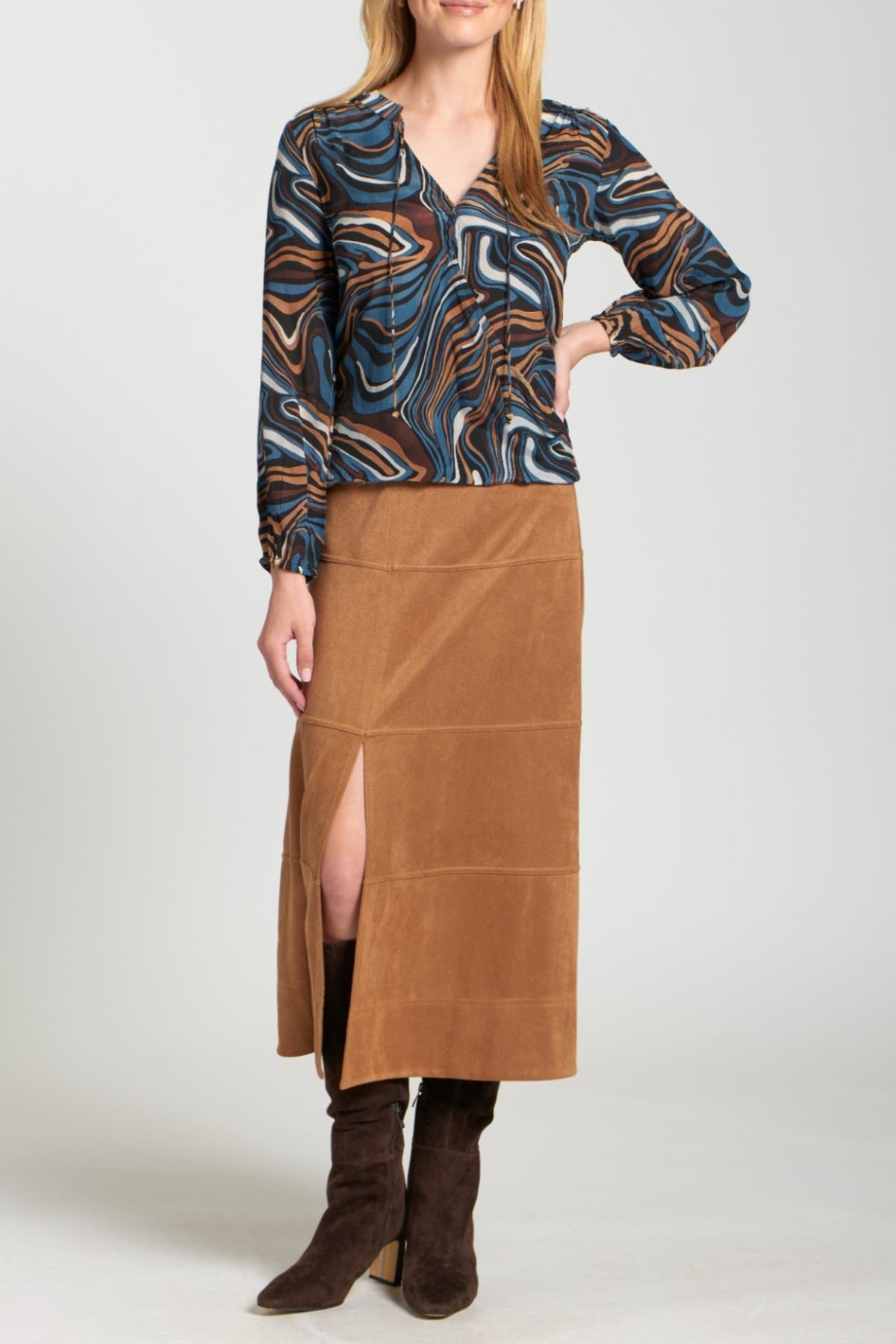 Guess Who Is Home Skirt *FINAL SALE*