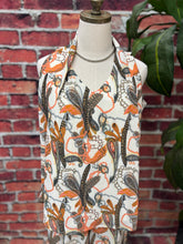 Load image into Gallery viewer, Sunset Paisley Halter Blouse
