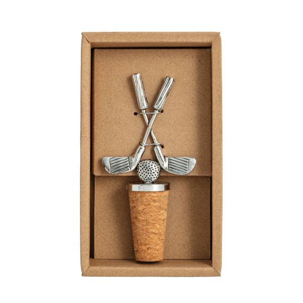 Golf Metal Bottle Stopper