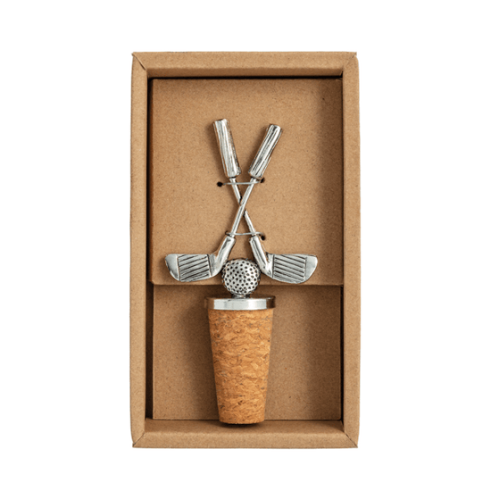 Golf Metal Bottle Stopper