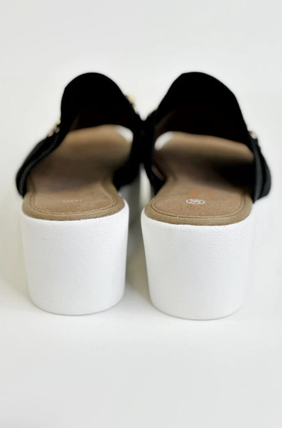Bernie Mev Buckle Wedge *FINAL SALE*