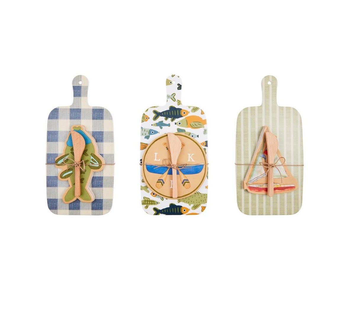 Lake Outdoor Board & Napkin Sets