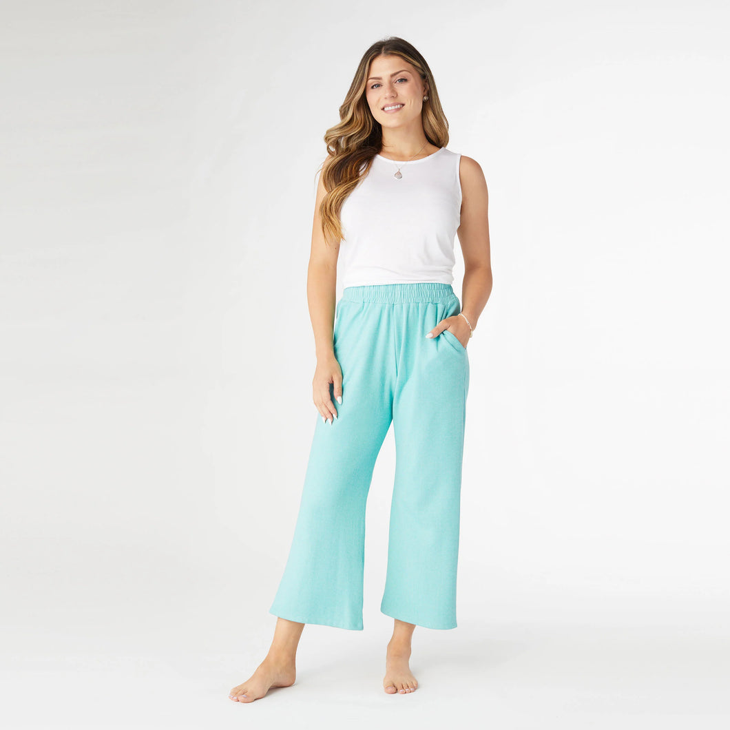 Weekend Brushed Pocket Crop Pant