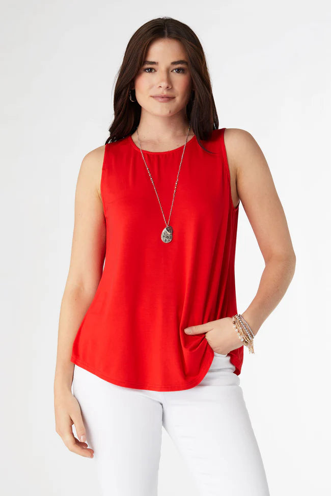 Erin Pleat Back Tank
