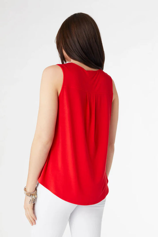 Erin Pleat Back Tank