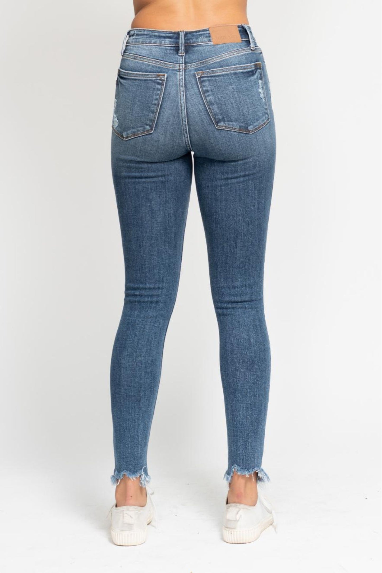 Judy Blue HW Skinny W/Destroy
