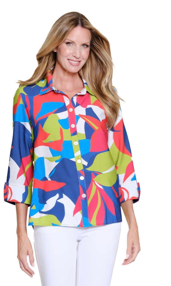 Tropical Muse Blouse *FINAL SALE*