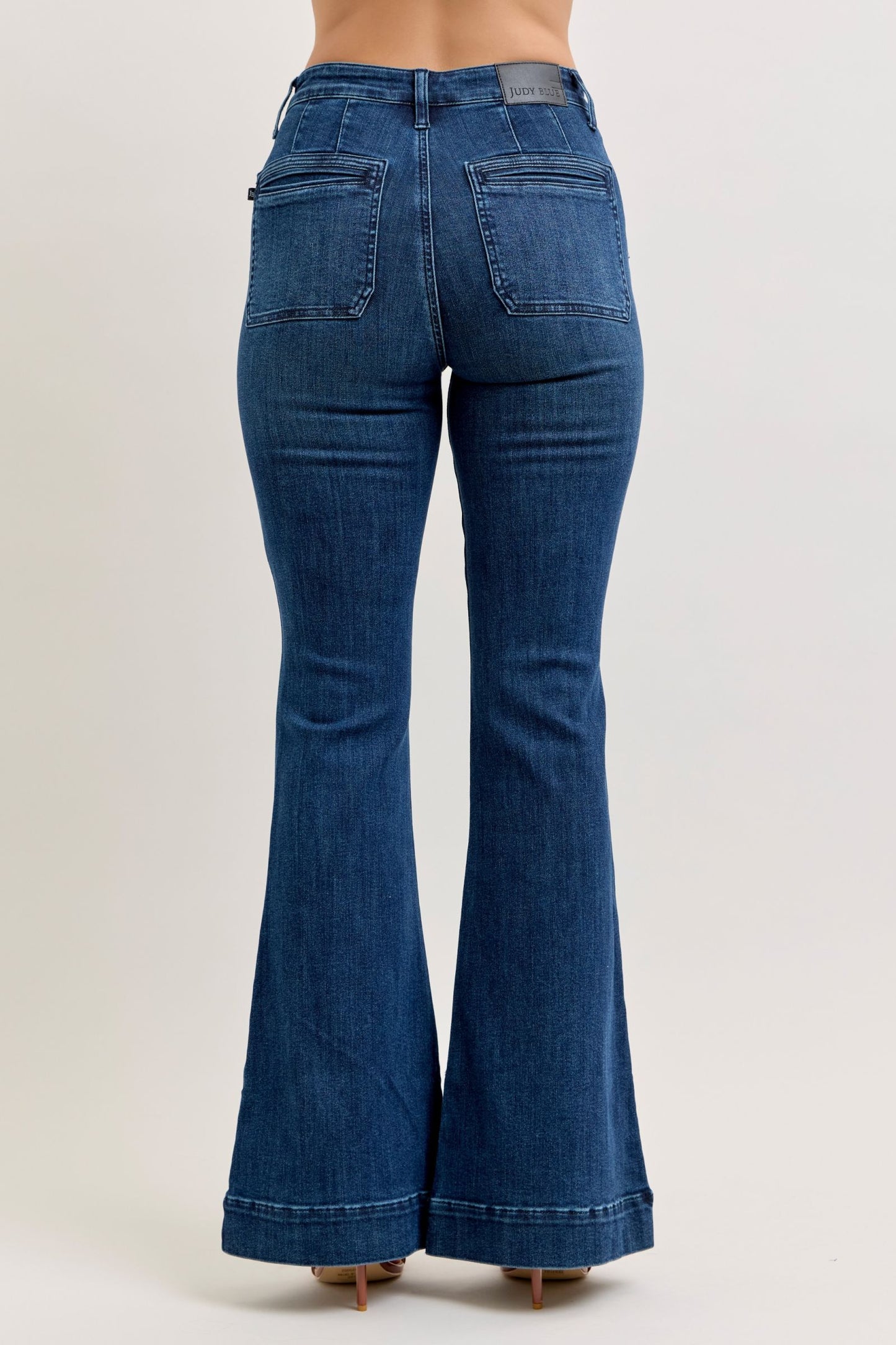 Judy Blue HW Flare W/Vintage Pocket