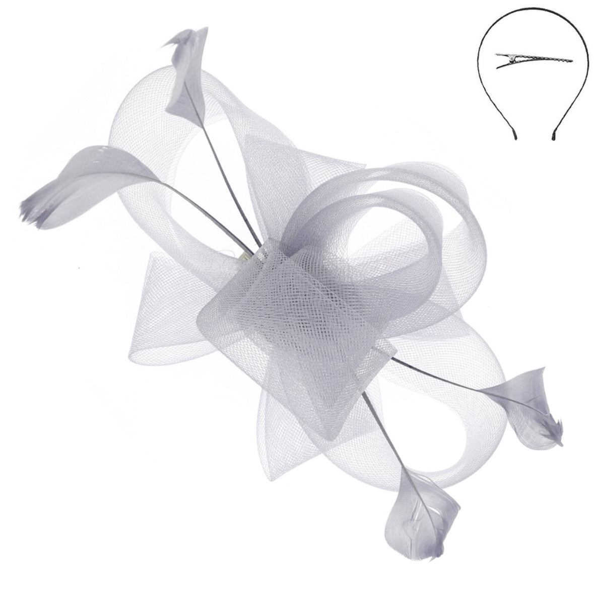Southern Style Veiled Fascinator