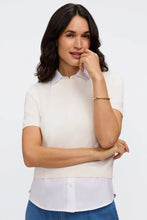 Load image into Gallery viewer, Dina Knit-Woven Sleeveless Layering Tank
