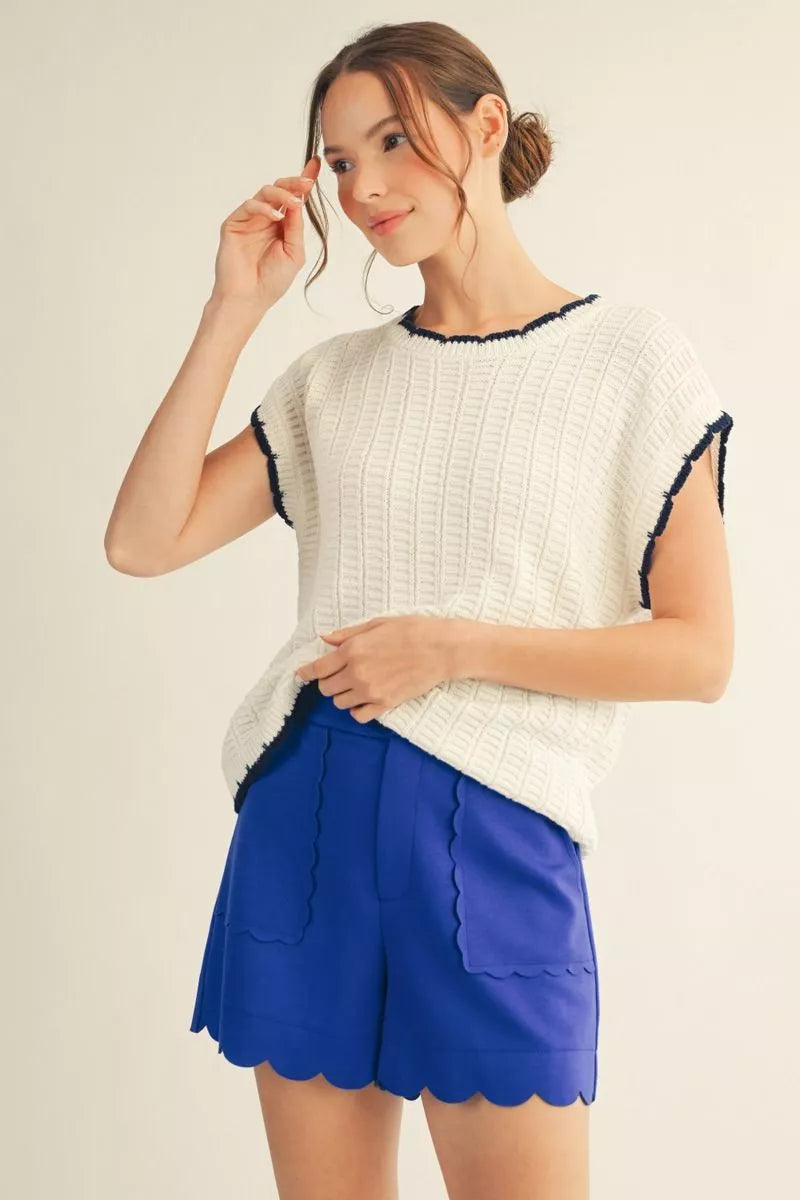 Scallop Perfection Shorts