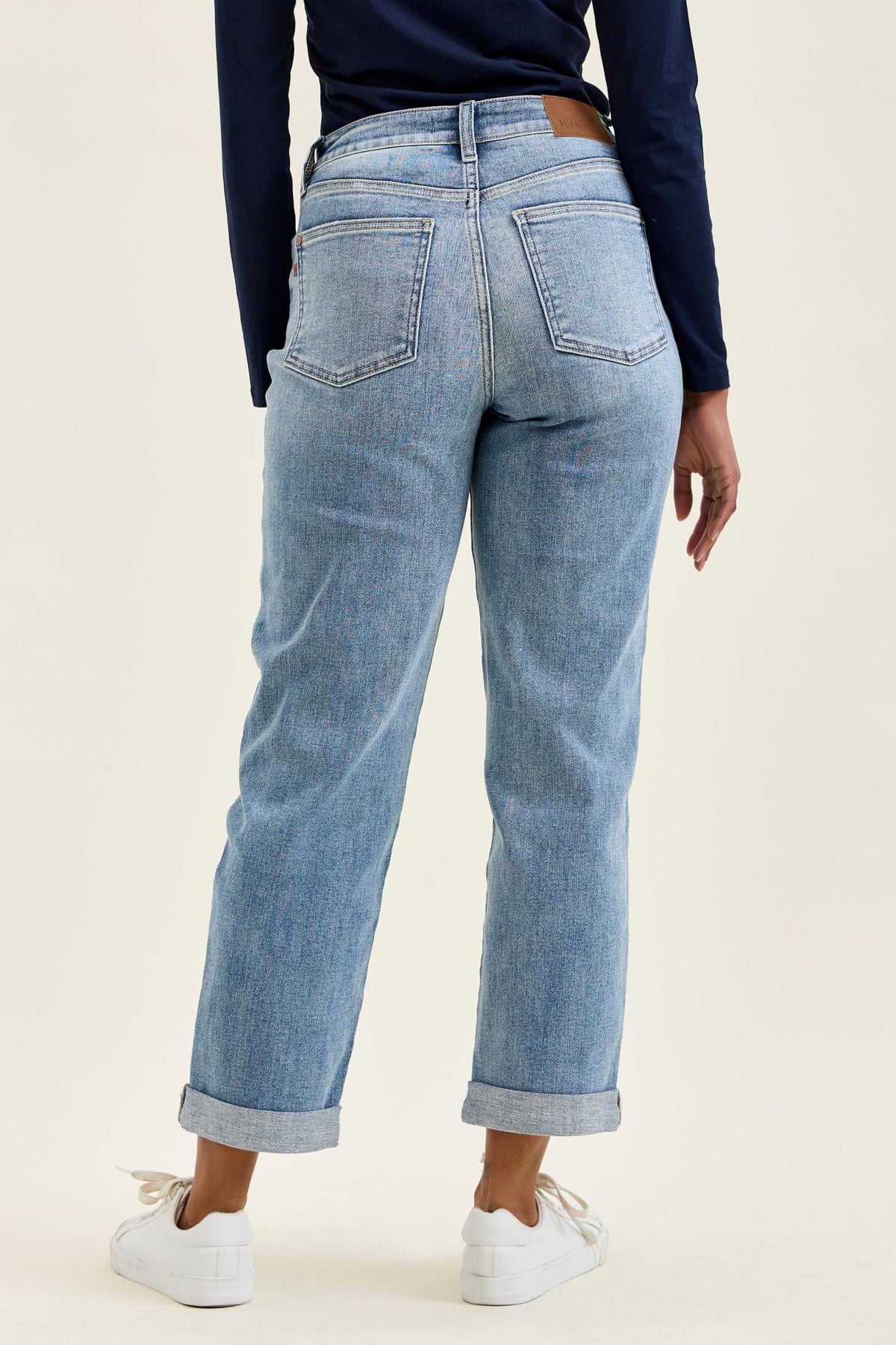 Judy Blue Billie Boyfriend Mid Rise